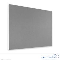 Pinnwand Frameless Grau 100x150 cm W