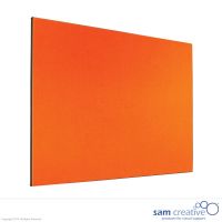 Pinnwand Frameless Leuchtend Orange 45x60 cm S