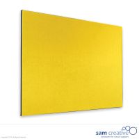 Pinnwand Frameless Kanarien Gelb 120x240 cm S