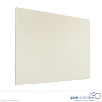 Pinnwand Frameless Elfenbein Weiß 120x240 cm A