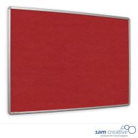 Pinnwand Pro Rubin Rot 120x240 cm